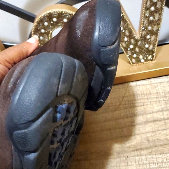 Lands' End Mens Brown Suede Slip On Loafer Shoes Sz 6 - Picture 7 of 10